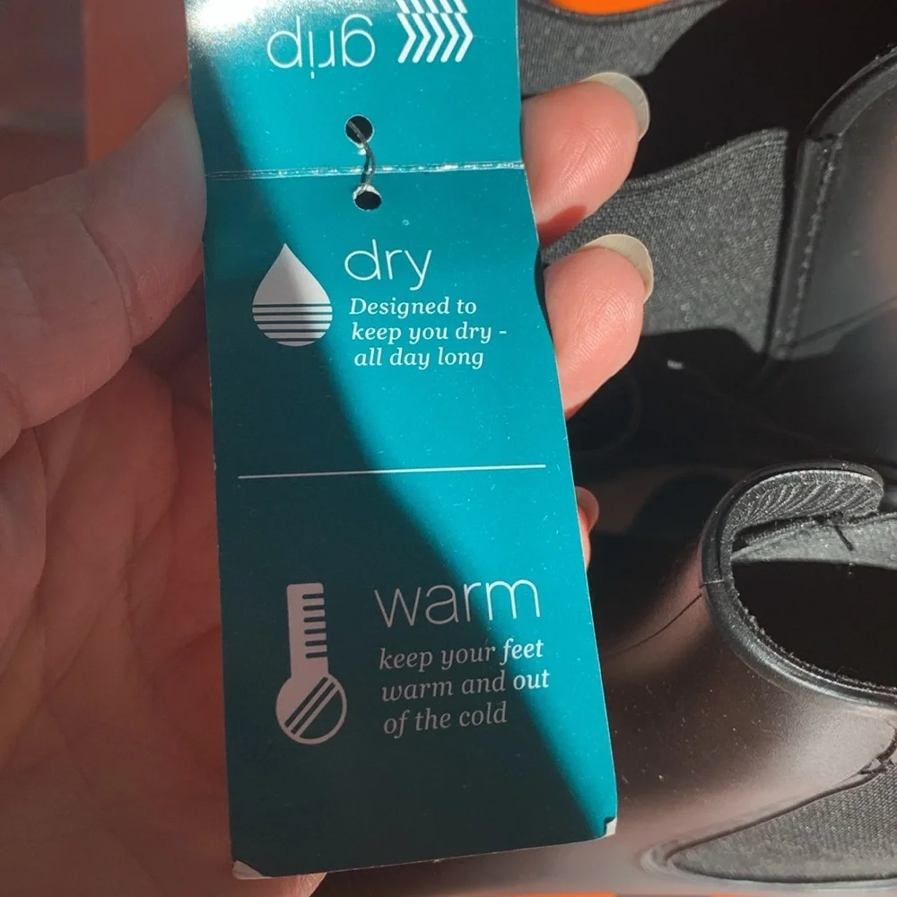 Sporto waterproof boots for spring color black - Picture 4 of 5